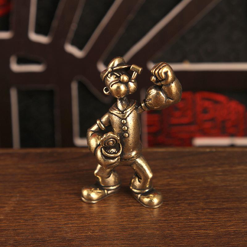 Solid Brass Sailor Desk Ornament for Home or Office.
Solid Brass Sailor Desk Ornament for Home or Office.