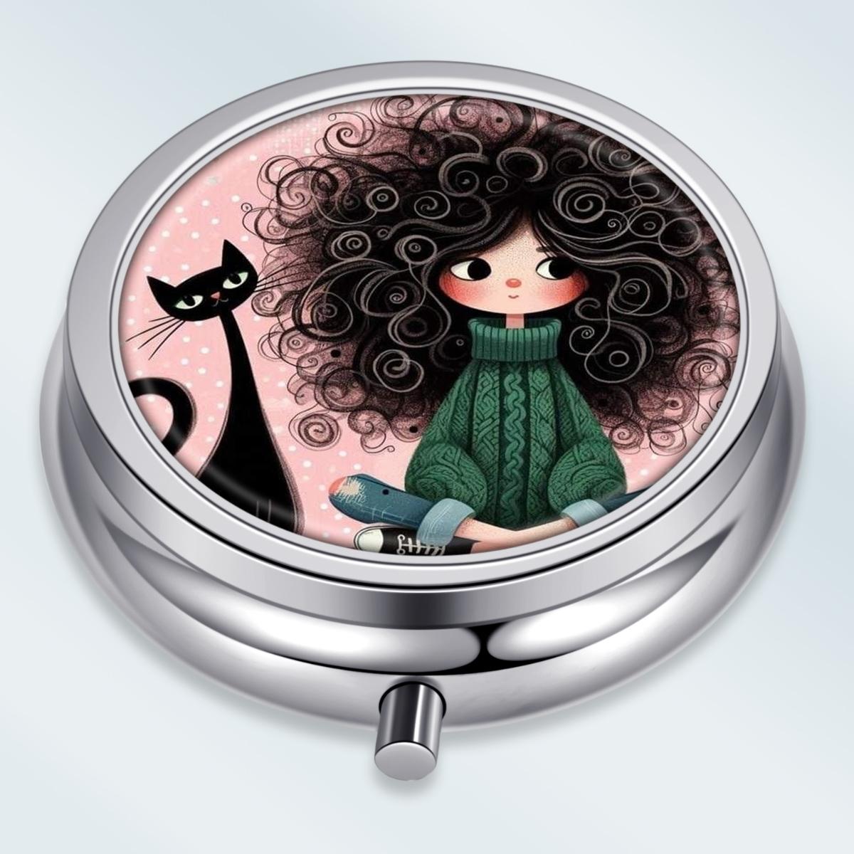 Portable Pill Box with 3 Compartments, Mini Metal Medicine Organizer Case, Cute Printed Pill Container for Vitamins, Pills, Jewelry, Travel, Daily Use разноцветный
Portable Pill Box with 3 Compartments, Mini Metal Medicine Organizer Case, Cute Printed Pill Container for Vitamins, Pills, Jewelry, Travel, Daily Use разноцветный