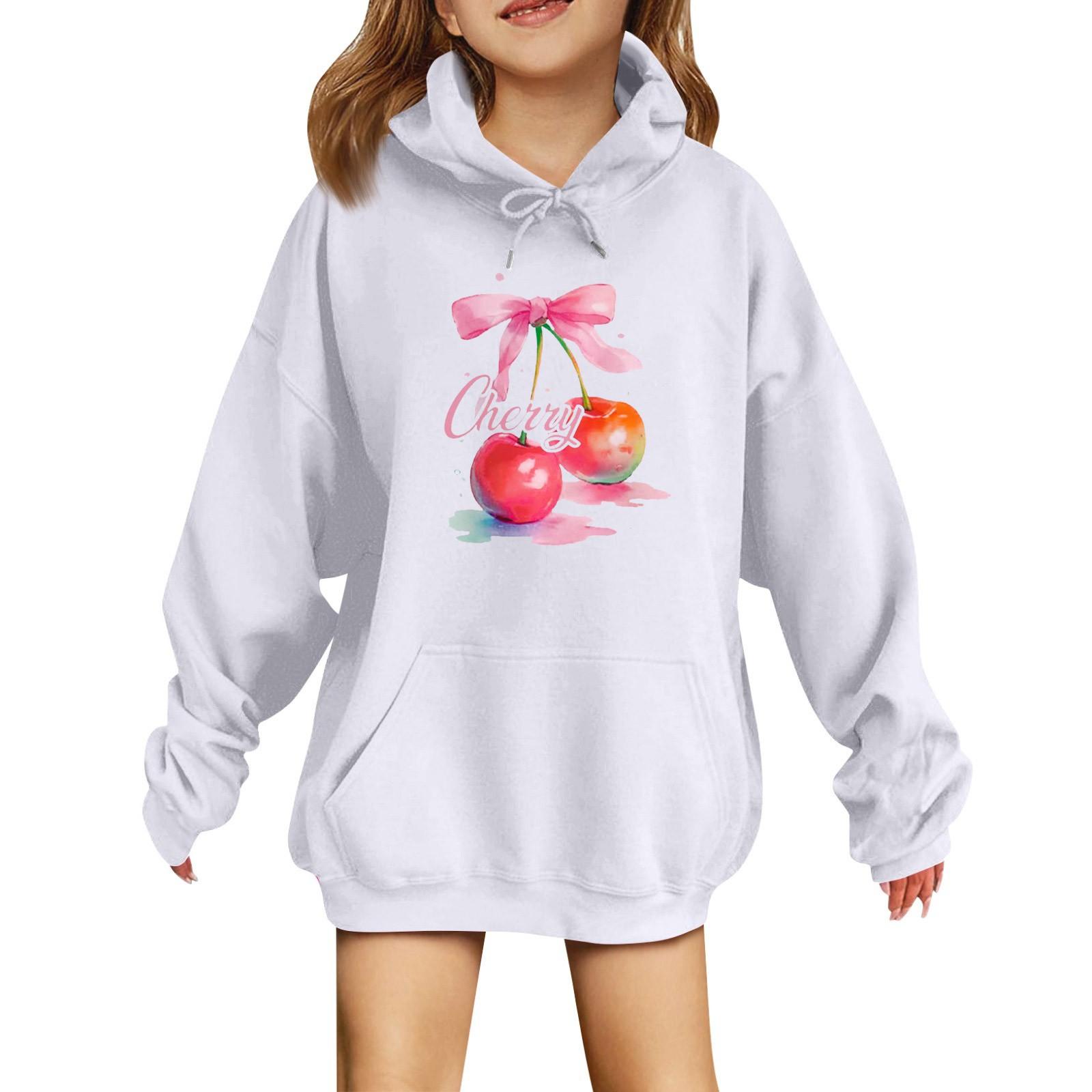 Толстовки для девочек-подростков, толстовки с длинным рукавом, пуловер с завязками, симпатичная толстовка большого размера 160 белый
Толстовки для девочек-подростков, толстовки с длинным рукавом, пуловер с завязками, симпатичная толстовка большого размера 160 белый