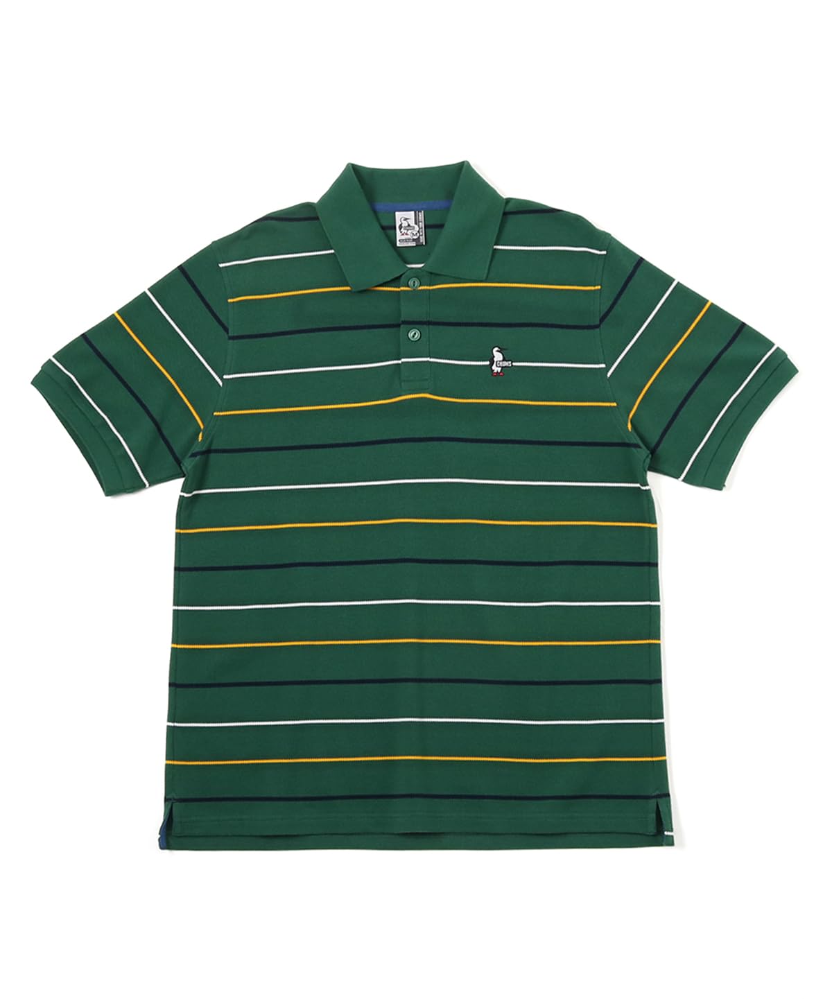 Chums Booby Border Polo Shirt, Men s, Green/Yellow
Chums Booby Border Polo Shirt, Men s, Green/Yellow