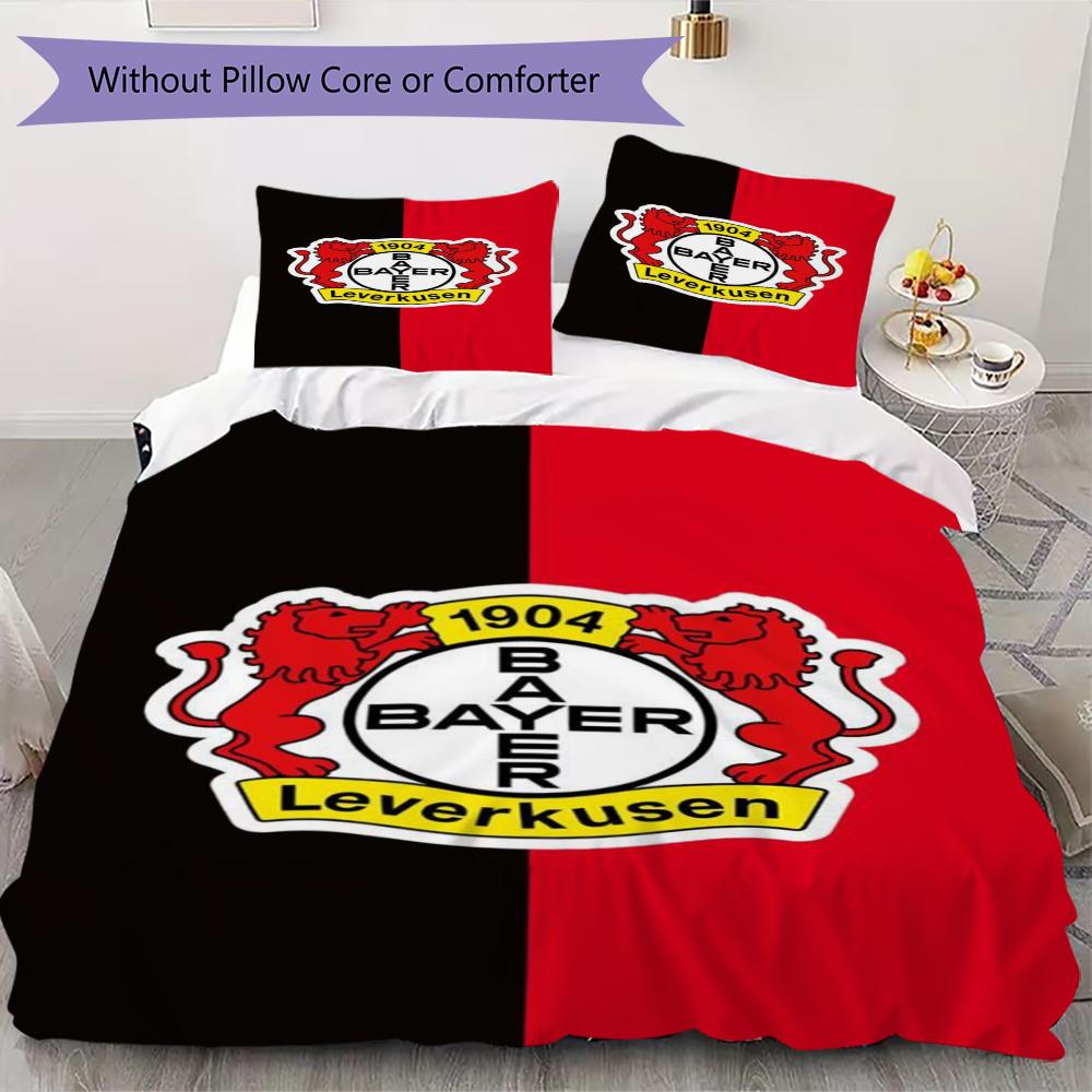 Bayer 04 Leverkusen Pattern Bedding uilt Set uilt Cover Pillowcase Home Decoration Birthday Gift (1 * duvet cover + 2 * pillowcase without core) 240x220cm
Bayer 04 Leverkusen Pattern Bedding uilt Set uilt Cover Pillowcase Home Decoration Birthday Gift (1 * duvet cover + 2 * pillowcase without core) 240x220cm