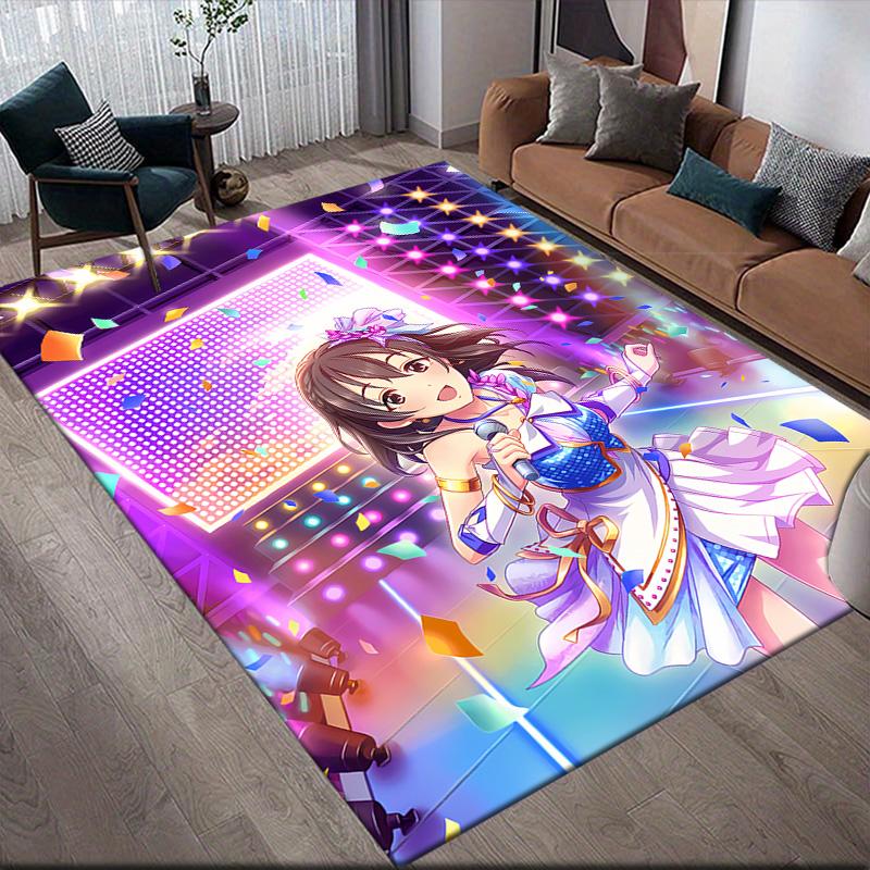 Idolmaster Anti-Slip Rug, Rectangular Carpet for Bedroom, Living Room & Sofa Zone, Stylish Home Decoration 60x90cm
Idolmaster Anti-Slip Rug, Rectangular Carpet for Bedroom, Living Room & Sofa Zone, Stylish Home Decoration 60x90cm