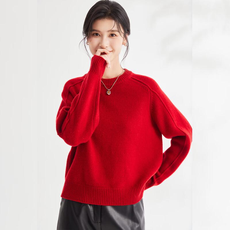 Жіночий светр з круглим вирізом зі 100% вовни ягняти L
Жіночий светр з круглим вирізом зі 100% вовни ягняти L