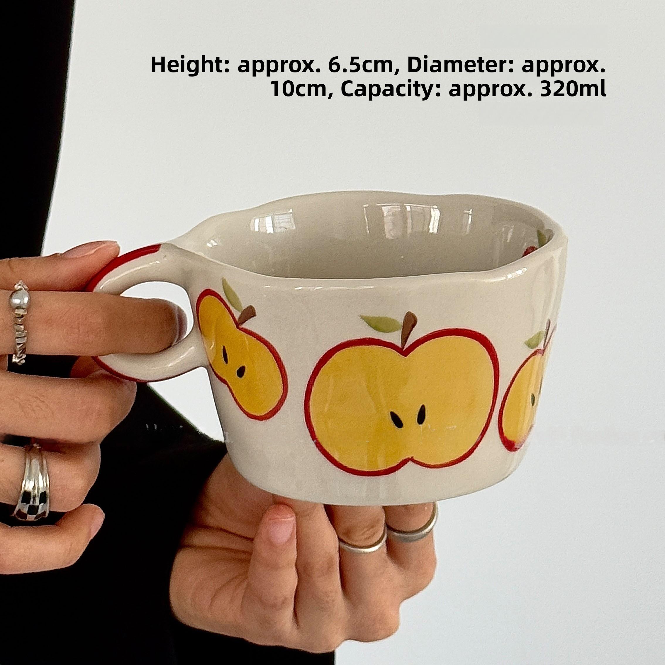 Large Capaci Cerc Hand-Painted Banana Cup Orange Original Vintage Sle Coffee Mug Unique Gift Single Ear Handle Cup 201-300ml синій
Large Capaci Cerc Hand-Painted Banana Cup Orange Original Vintage Sle Coffee Mug Unique Gift Single Ear Handle Cup 201-300ml синій