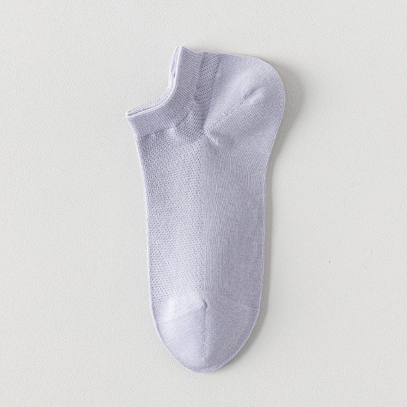 Boat Socks Women s Summer Thin Pure Cotton Socks Women s Mesh Breathable Boneless Antibacterial and Deodorizing Summer Short Socks 1 pair фіолетовий
Boat Socks Women s Summer Thin Pure Cotton Socks Women s Mesh Breathable Boneless Antibacterial and Deodorizing Summer Short Socks 1 pair фіолетовий