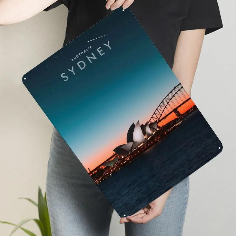 Sydney Australia Metal Sign Landscape Poster Pictures Wall Decoration Living Room Coffee Bar Accessories Vintage Interior Retro 7.9x11.8In(20x30cm)
Sydney Australia Metal Sign Landscape Poster Pictures Wall Decoration Living Room Coffee Bar Accessories Vintage Interior Retro 7.9x11.8In(20x30cm)
