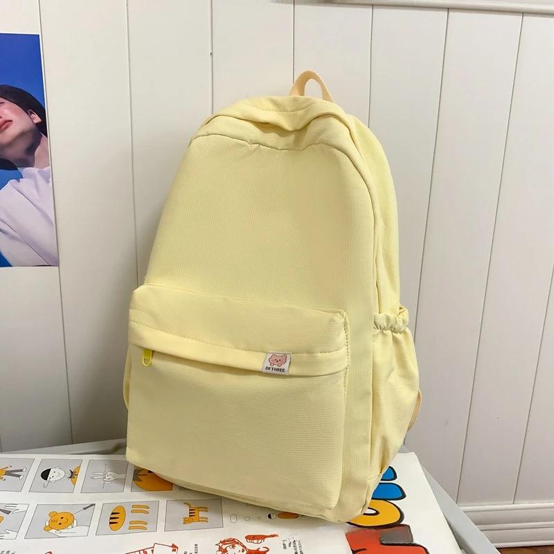 Водонепроникний нейлоновий жіночий рюкзак Жіноча дорожня сумка Рюкзаки Шкільний ранець для дівчаток-підлітків Однотонна книжкова сумка
Водонепроникний нейлоновий жіночий рюкзак Жіноча дорожня сумка Рюкзаки Шкільний ранець для дівчаток-підлітків Однотонна книжкова сумка