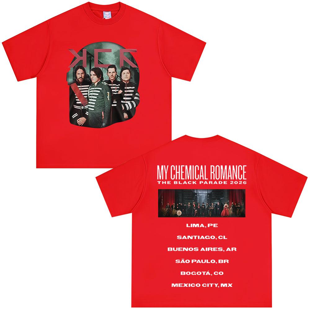 The Black Parade 2026 Tour Merch Tshirts Rock Band My Chemical RoUnisexce Tshirt Unisexs Women Clothing Cotton T Shirt Streetwear S
The Black Parade 2026 Tour Merch Tshirts Rock Band My Chemical RoUnisexce Tshirt Unisexs Women Clothing Cotton T Shirt Streetwear S