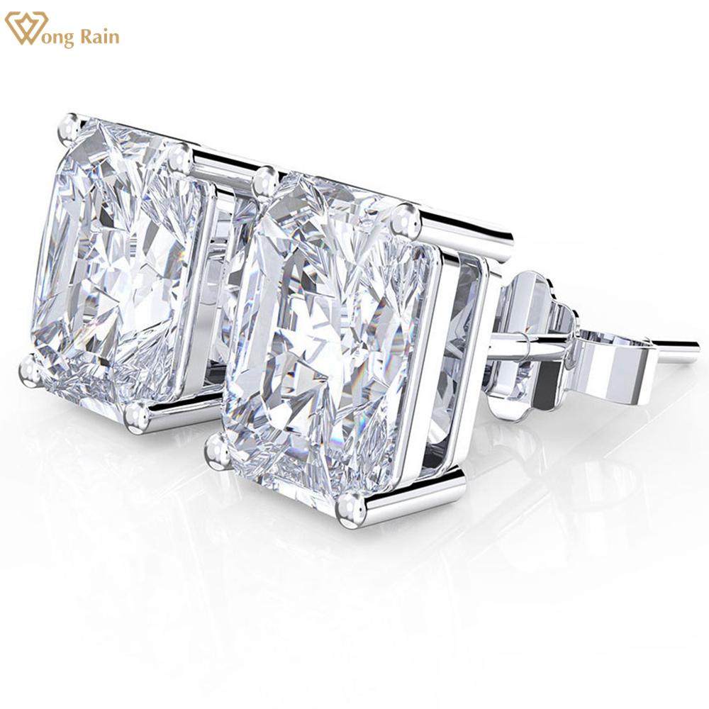 Wong Rain Fashion, 100% стерлинговое серебро 925 пробы, 5*7 мм, AAAAA, цирконы, драгоценный камень, серьги-гвоздики для свадебной вечеринки, женские ювелирные изделия белый
Wong Rain Fashion, 100% стерлинговое серебро 925 пробы, 5*7 мм, AAAAA, цирконы, драгоценный камень, серьги-гвоздики для свадебной вечеринки, женские ювелирные изделия белый