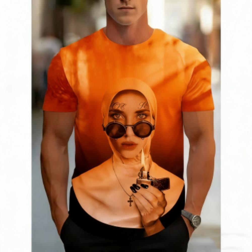 Summer Fashion Tattoo Nun 3D Printed T-Shirt For Men Cool Pattern Tees Summer Casual Round Neck Short Sleeve Tops Street Tee Shirts XXS
Summer Fashion Tattoo Nun 3D Printed T-Shirt For Men Cool Pattern Tees Summer Casual Round Neck Short Sleeve Tops Street Tee Shirts XXS