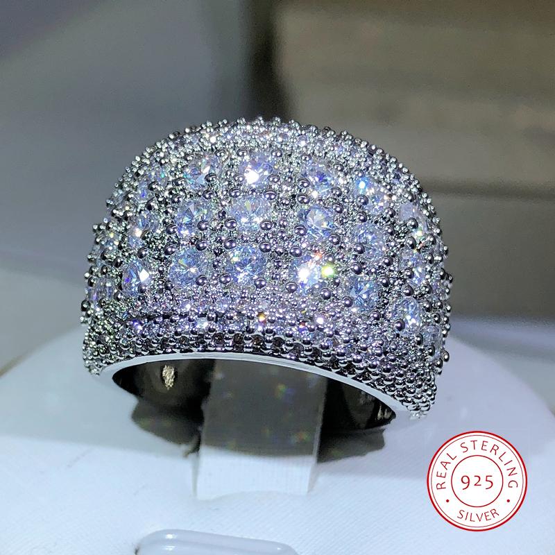 Роскошный раунд 925 стерлингового серебра bling циркон обручальное кольцо для женщин Леди Юбилей Подарок Ювелирные изделия Оптовая продажа
Роскошный раунд 925 стерлингового серебра bling циркон обручальное кольцо для женщин Леди Юбилей Подарок Ювелирные изделия Оптовая продажа