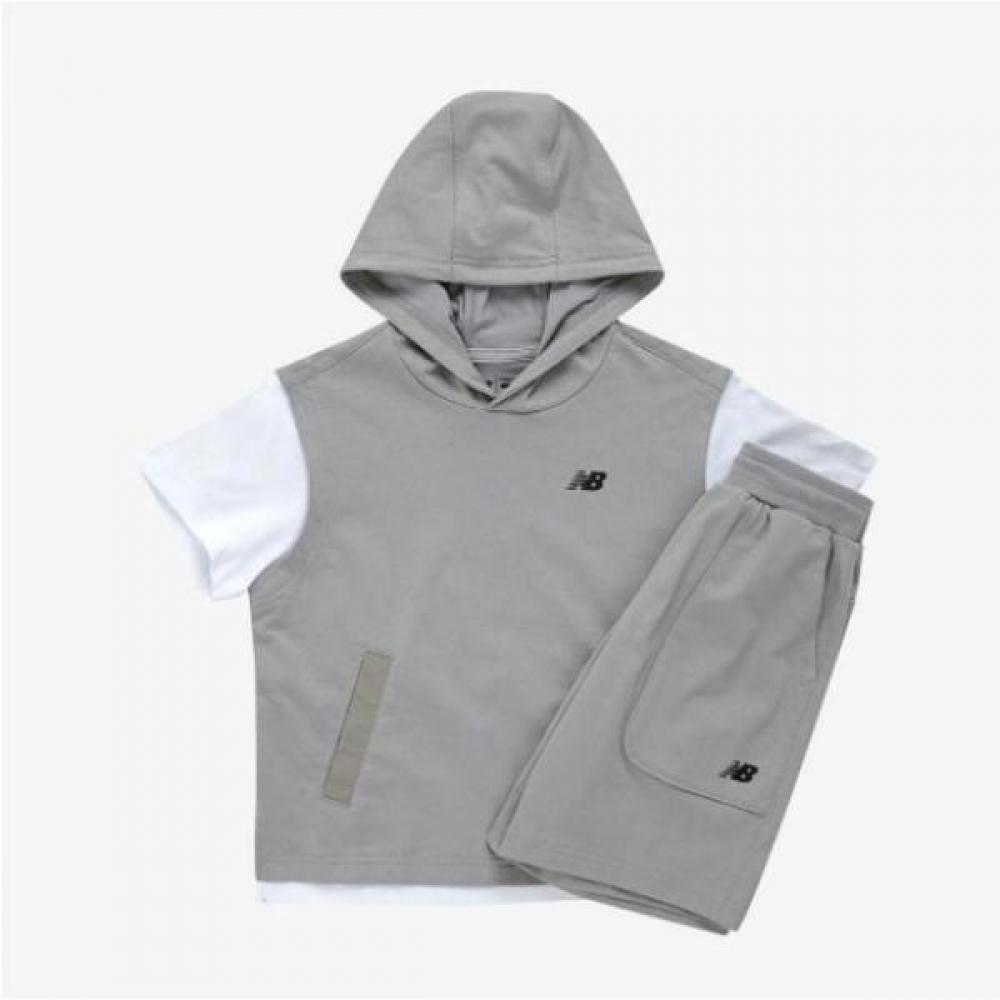 New Balance Kids Rider Short Sleeve Layered Hoodie Vest 2p Set Up Nk9yf2601u Gray (15)Gray/110
New Balance Kids Rider Short Sleeve Layered Hoodie Vest 2p Set Up Nk9yf2601u Gray (15)Gray/110