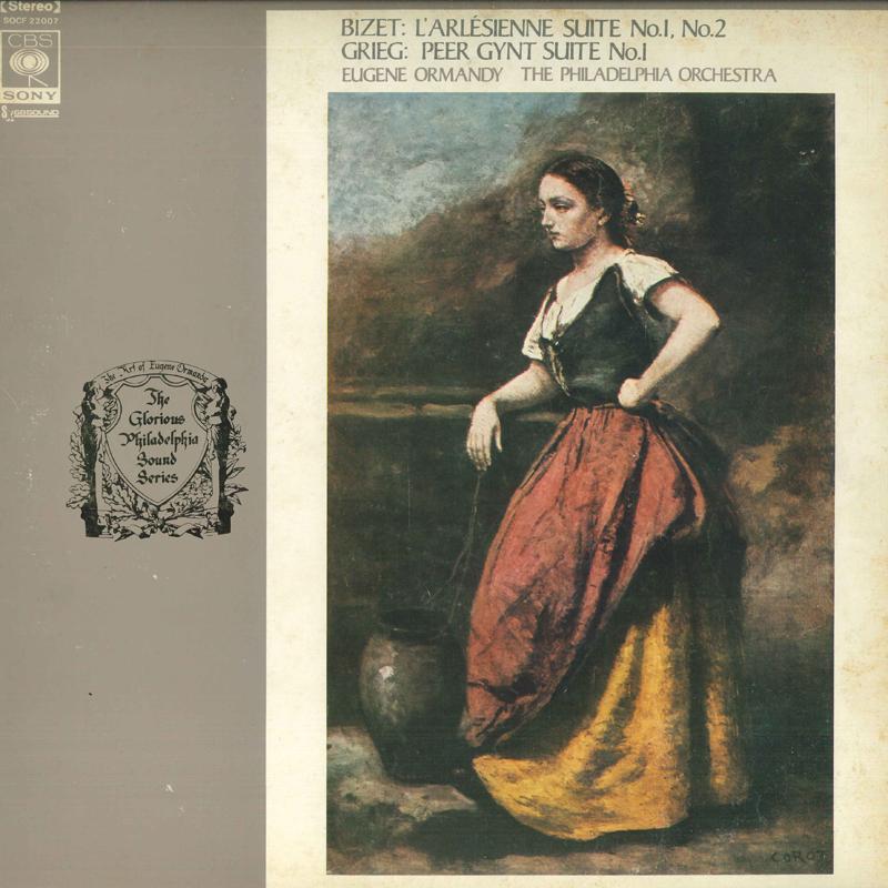 LP Record EUGENE ORMANDY, PHILADELPHIA ORCHES - Bizet: L arlesienne Suite No.1, No. SOCF22007 CBS SONY - Japan Classical Used
LP Record EUGENE ORMANDY, PHILADELPHIA ORCHES - Bizet: L arlesienne Suite No.1, No. SOCF22007 CBS SONY - Japan Classical Used