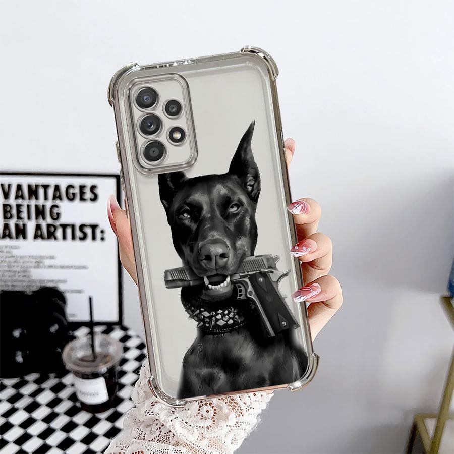 Trendy Doberman Case for Samsung Galaxy A25 A13 A35 A36 A21s A15 A33 A24 A16 A26 A52 A17 Clear Cover Galaxy A34
Trendy Doberman Case for Samsung Galaxy A25 A13 A35 A36 A21s A15 A33 A24 A16 A26 A52 A17 Clear Cover Galaxy A34
