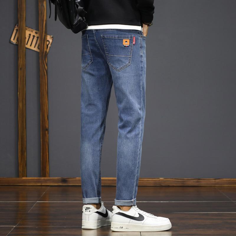 Spring and Autumn Slim Jeans Men s Stretch Versatile Casual Loose Trendy Youth Simple Small Straight Pants 36 синій
Spring and Autumn Slim Jeans Men s Stretch Versatile Casual Loose Trendy Youth Simple Small Straight Pants 36 синій