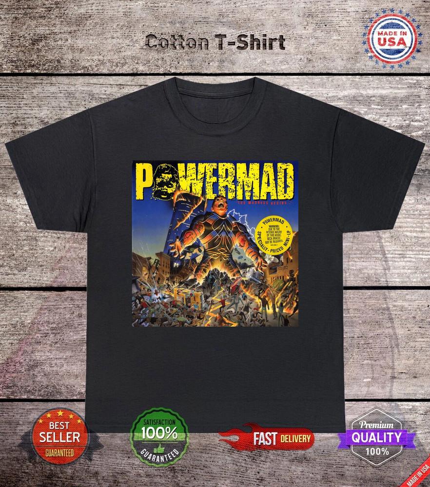 Powermad Band Tour Concert Cotton Black Full Size Unisex Shirt BM1861 Unisex T-Shirt M
Powermad Band Tour Concert Cotton Black Full Size Unisex Shirt BM1861 Unisex T-Shirt M