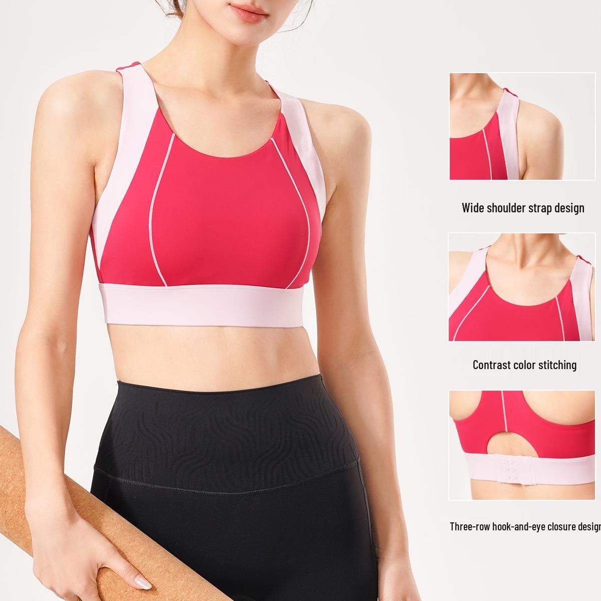 Autumn-Winter Colorblock Sports Bra: High-Intensity Support for Running & Yoga S
Autumn-Winter Colorblock Sports Bra: High-Intensity Support for Running & Yoga S