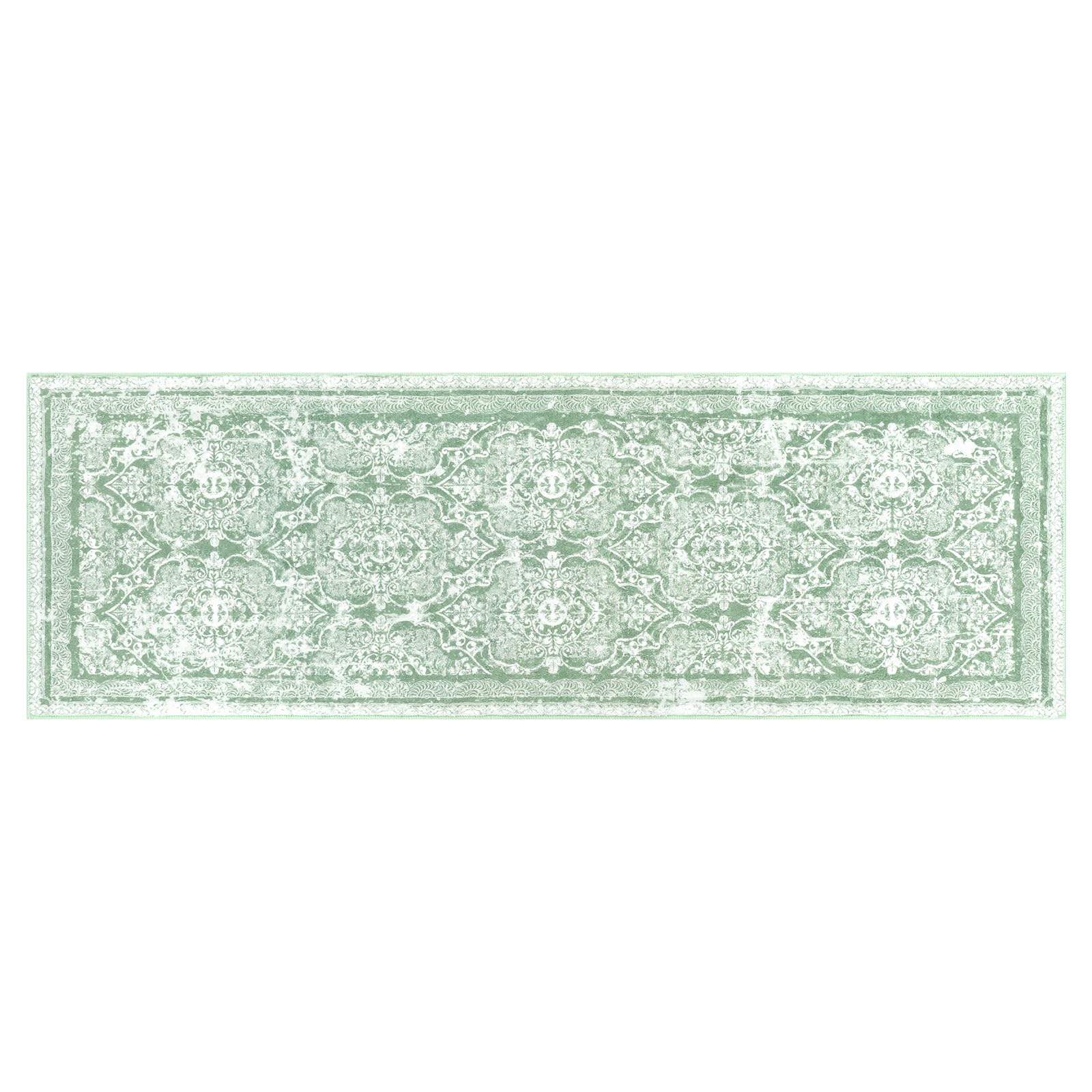 Green Vintage Runner Rug Kitchen & Laundry Room Anti-Slip Mat Living Room & Bedroom Bedside Rug Home Decor 40x120cm 16x47inch
Green Vintage Runner Rug Kitchen & Laundry Room Anti-Slip Mat Living Room & Bedroom Bedside Rug Home Decor 40x120cm 16x47inch