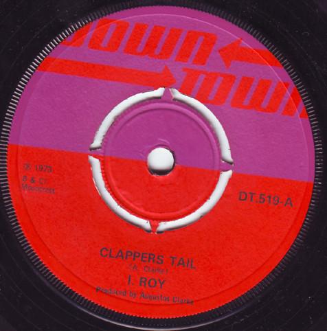 7inch Record IROY Clappers Tail Live And Learn DT519 Downtown 1973 UK Reggae Ska Dub Used
7inch Record IROY Clappers Tail Live And Learn DT519 Downtown 1973 UK Reggae Ska Dub Used