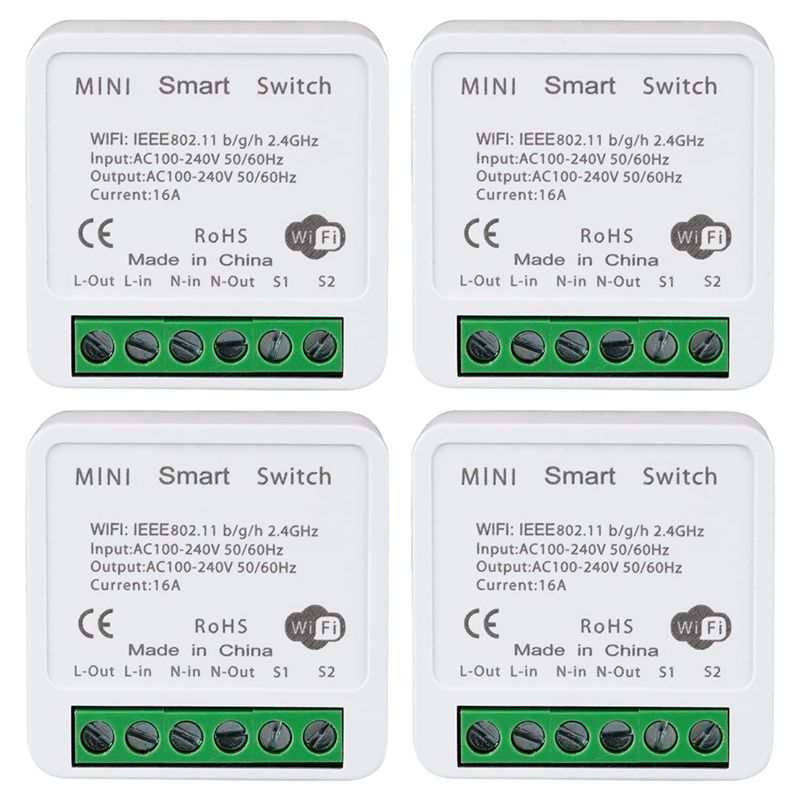 AEE2-Wifi Smart Switch Light Switch, APP Remote Control, Voice Control, DIY Mode, Timer Function, LAN Control, 2 Way 16A
AEE2-Wifi Smart Switch Light Switch, APP Remote Control, Voice Control, DIY Mode, Timer Function, LAN Control, 2 Way 16A