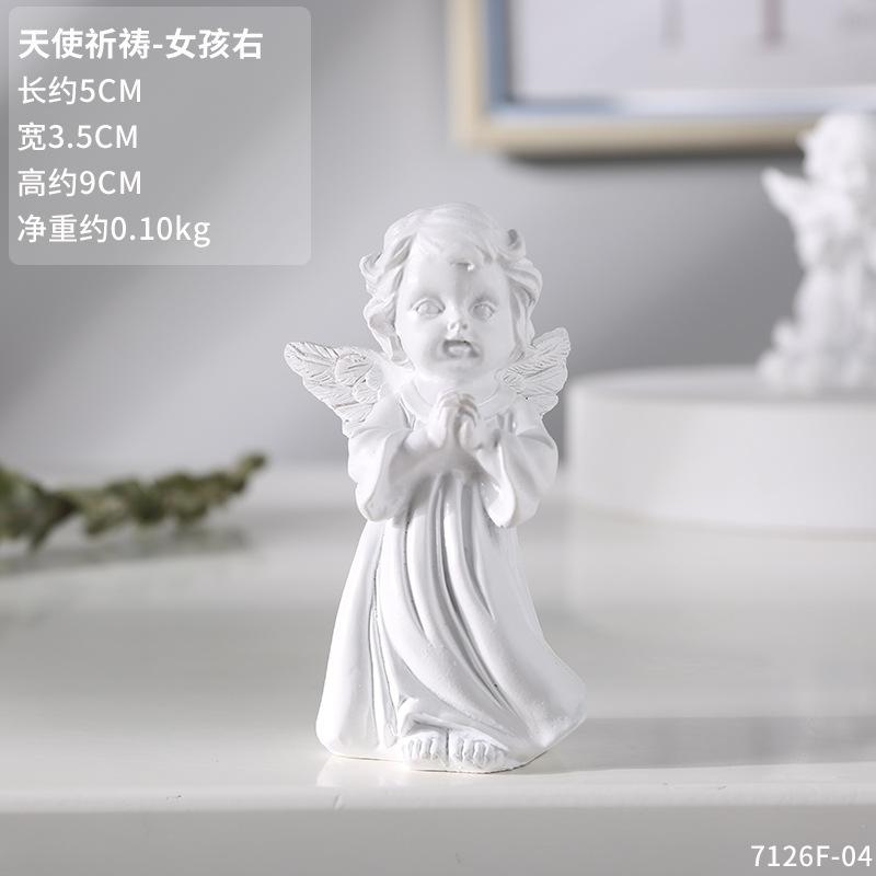 Nordic Resin White Angel Ornament Peaceful Prayer Sculpture Cute Plaster Statue Desktop Cabinet Fireplace Home Decor
Nordic Resin White Angel Ornament Peaceful Prayer Sculpture Cute Plaster Statue Desktop Cabinet Fireplace Home Decor