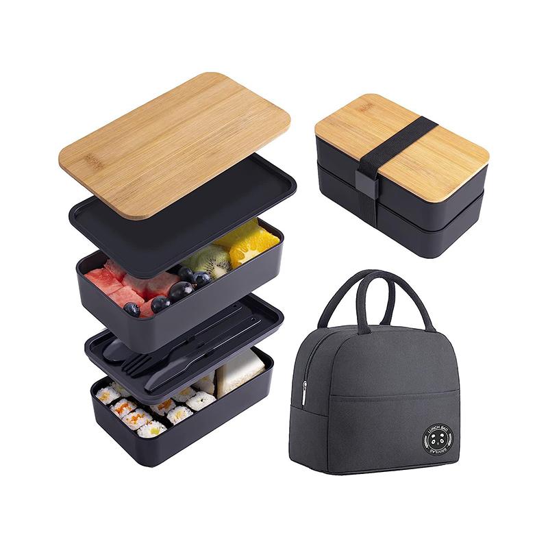 MeyJig Bento Box 2-слойный контейнер для ланча, полезный для здоровья пищевой контейнер с сумкой, пригодный для микроволновой печи, 1200 мл
MeyJig Bento Box 2-слойный контейнер для ланча, полезный для здоровья пищевой контейнер с сумкой, пригодный для микроволновой печи, 1200 мл