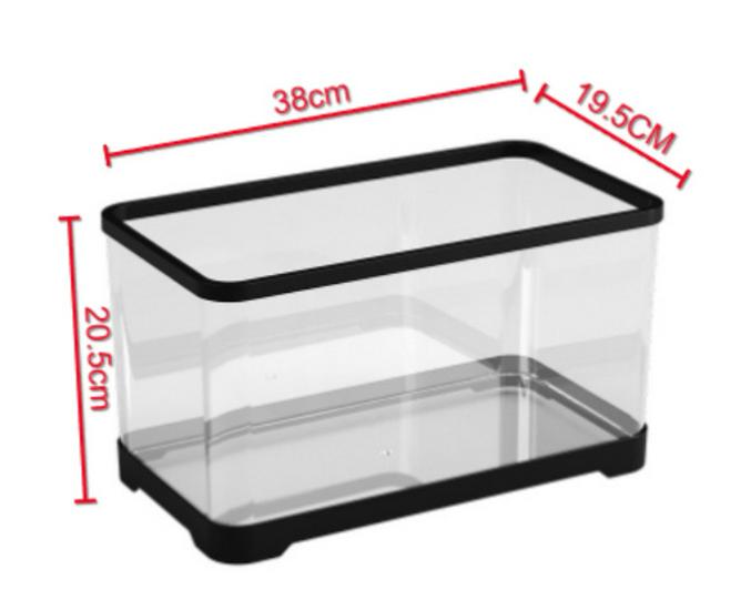 Аквариум с крышкой - Прозрачный настольный аквариум для золотых рыбок и черепах, Идеально подходит для декора дома или гостиной. AS Material/Durable/Not Fragile
Аквариум с крышкой - Прозрачный настольный аквариум для золотых рыбок и черепах, Идеально подходит для декора дома или гостиной. AS Material/Durable/Not Fragile