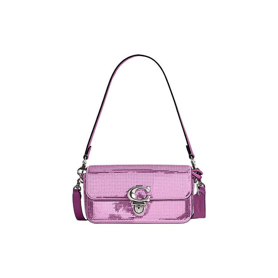 Coach Studio 20 Logo Large Sequin Flap Lock Leather Baguette Crossbody Bag Small Women bags Deep-Magenta CM428-LHOVU Basic Set (Bag+Dust Bag)
Coach Studio 20 Logo Large Sequin Flap Lock Leather Baguette Crossbody Bag Small Women bags Deep-Magenta CM428-LHOVU Basic Set (Bag+Dust Bag)