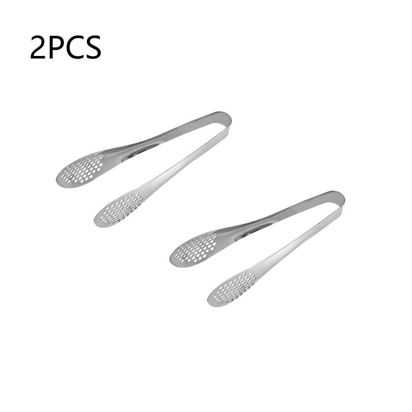 Stainless Steel 2pcs Silvery Cooking Tongs Barbecue Clip Kitchen Tool
Stainless Steel 2pcs Silvery Cooking Tongs Barbecue Clip Kitchen Tool