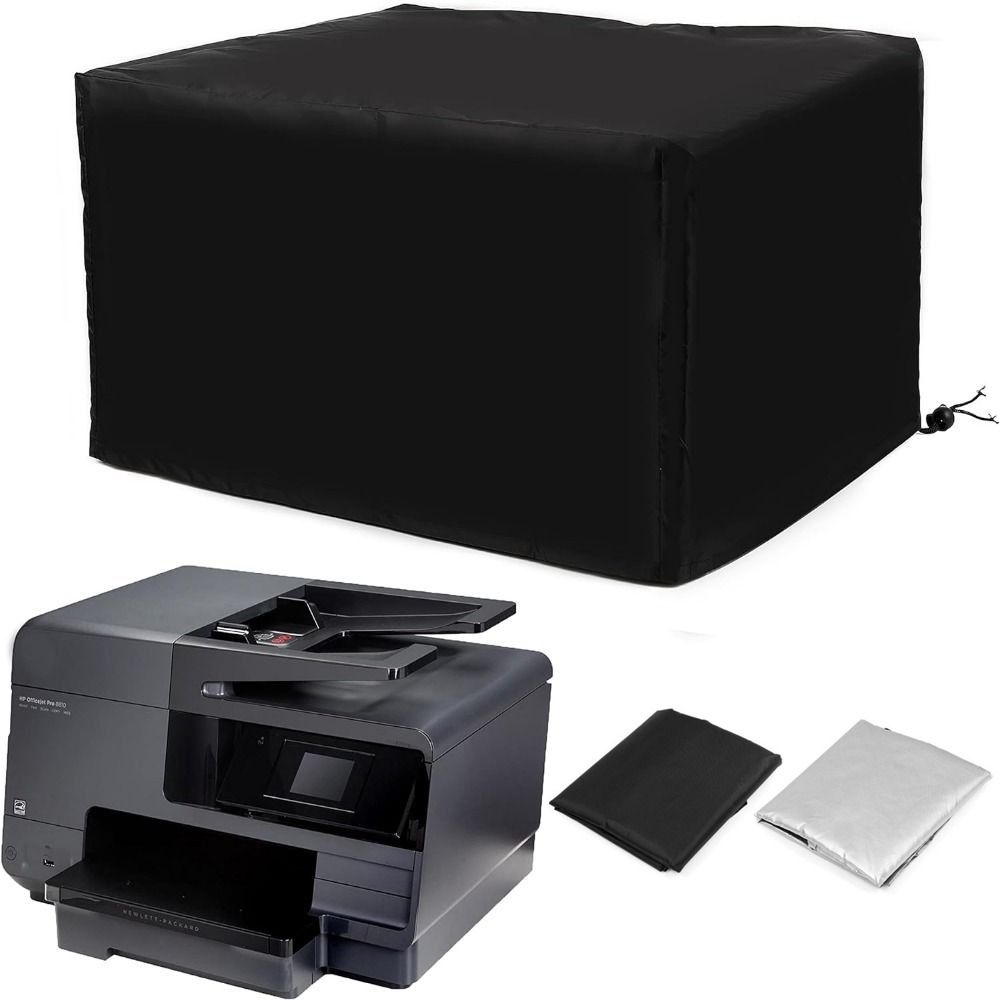 Waterproof Printers Protector Black Silver Dust Protection Cover Microwave Cover for Canon (17.72x15.75x9.84in) срібний
Waterproof Printers Protector Black Silver Dust Protection Cover Microwave Cover for Canon (17.72x15.75x9.84in) срібний