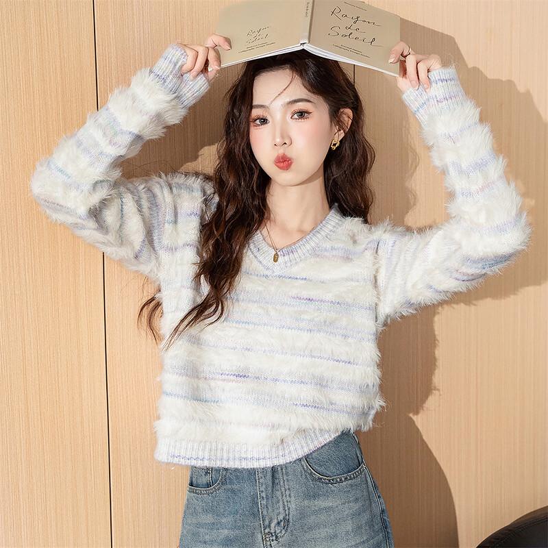 TonLion Women s V-Neck Knit Sweater S
TonLion Women s V-Neck Knit Sweater S