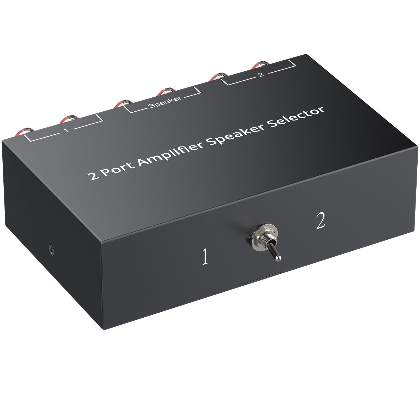 PROZOR Speaker 2 Input 1 Input 2 Bidirectional Banana No Power Compatible with Amplifiers and Passive Speakers Selector, Output/1 Output, Switching,
PROZOR Speaker 2 Input 1 Input 2 Bidirectional Banana No Power Compatible with Amplifiers and Passive Speakers Selector, Output/1 Output, Switching,