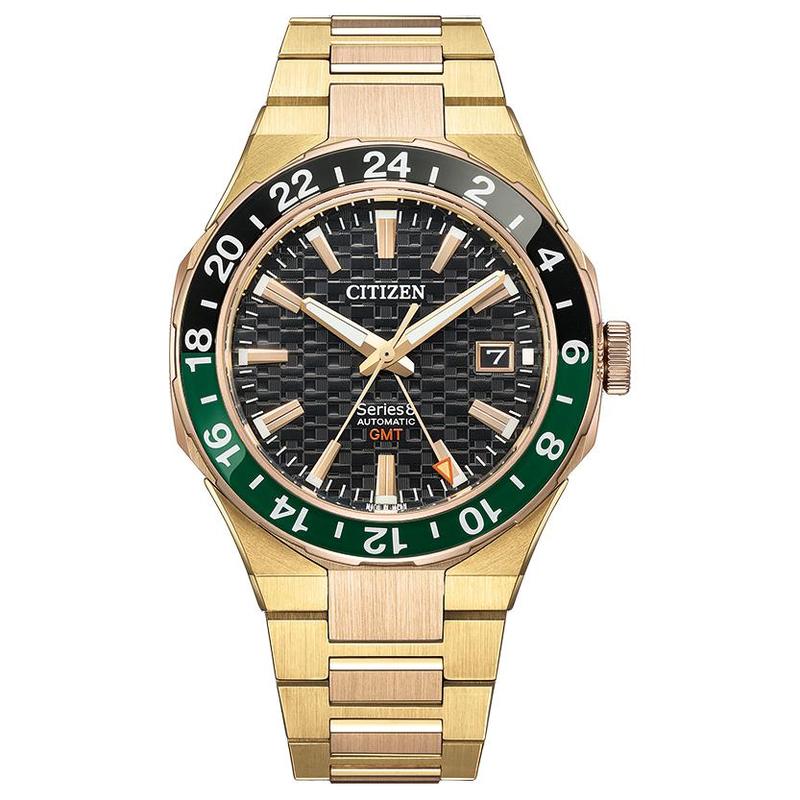 CITIZEN Series8 series 100 meters waterproof mechanical movement Steel Strap 41mm men s watch black dial NB6033-51E чорний
CITIZEN Series8 series 100 meters waterproof mechanical movement Steel Strap 41mm men s watch black dial NB6033-51E чорний