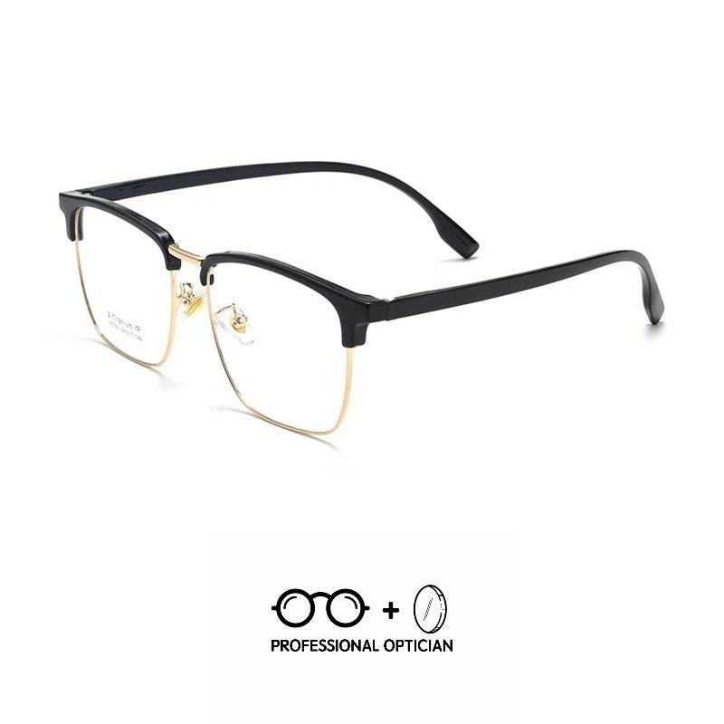 Business Eyebrow Frame Seiko Alloy Ultra-Light TR Myopia Hyperopia Astigmatism Anti Blue Light Prescription Optical Glasses Single Version&1.56&None
Business Eyebrow Frame Seiko Alloy Ultra-Light TR Myopia Hyperopia Astigmatism Anti Blue Light Prescription Optical Glasses Single Version&1.56&None