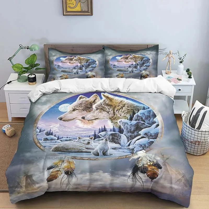 Indian Dreamcatcher Wolf Pattern Comforter Bedding Set,Duvet Cover Bed Set Quilt Cover Pillowcase,King Queen Size Bedding Set EU single(135x200cm)
Indian Dreamcatcher Wolf Pattern Comforter Bedding Set,Duvet Cover Bed Set Quilt Cover Pillowcase,King Queen Size Bedding Set EU single(135x200cm)