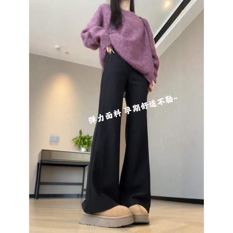 Spring/Autumn Maternity Micro-Flare Suit Pants - 2026 Style, Belly-Friendly, Long Base Layer. M - 90-105 jin
Spring/Autumn Maternity Micro-Flare Suit Pants - 2026 Style, Belly-Friendly, Long Base Layer. M - 90-105 jin