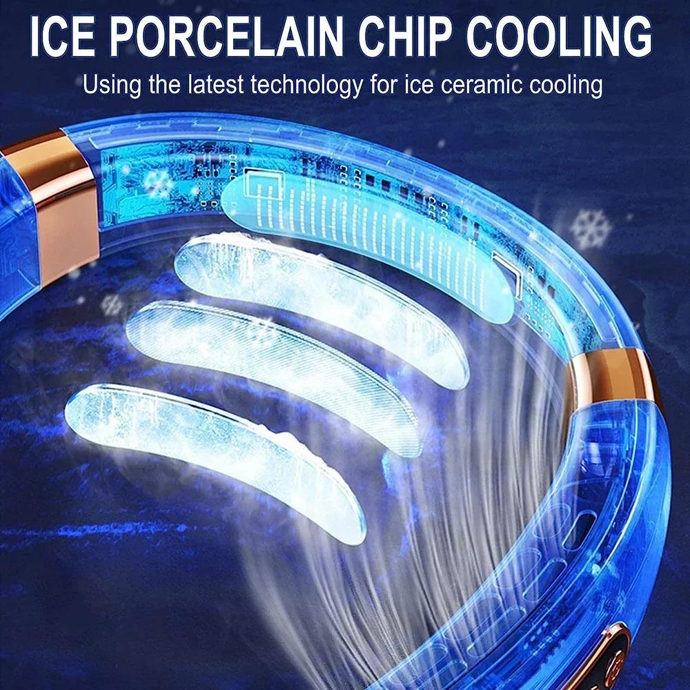 New Mini Hanging Neck Fan Portable Bladeless Neck Fan Air Cooler Digital Display Rechargeable Air Conditioner Neck Ventilator
New Mini Hanging Neck Fan Portable Bladeless Neck Fan Air Cooler Digital Display Rechargeable Air Conditioner Neck Ventilator