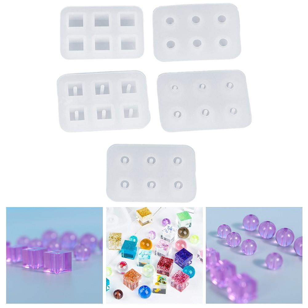 AB Glue Earrings Bracelet Handmade DIY Silicone Cube Round Beads 10mm cube (without holes)
AB Glue Earrings Bracelet Handmade DIY Silicone Cube Round Beads 10mm cube (without holes)