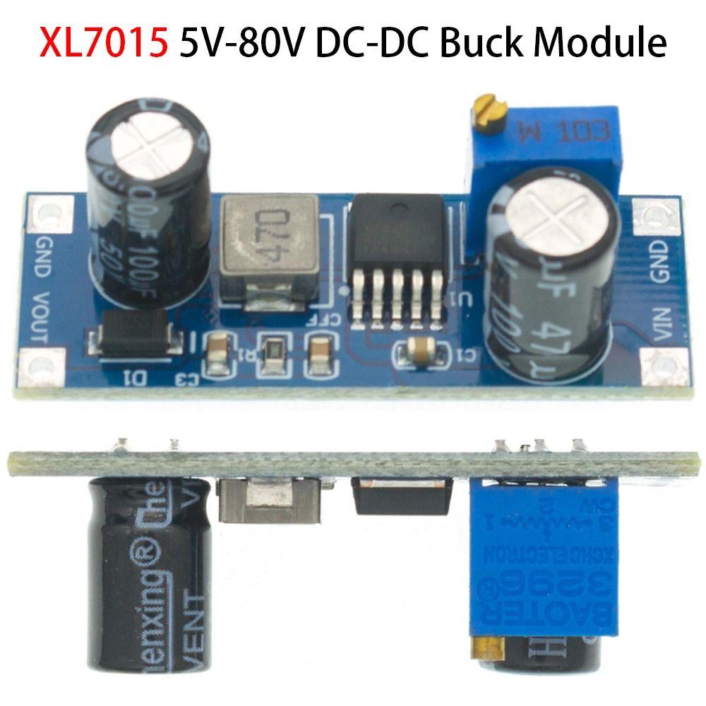 5V-80V Широкий вход напряжения Электронный компонент XL7015 DC преобразователь Понижающая плата Понижающий модуль
5V-80V Широкий вход напряжения Электронный компонент XL7015 DC преобразователь Понижающая плата Понижающий модуль