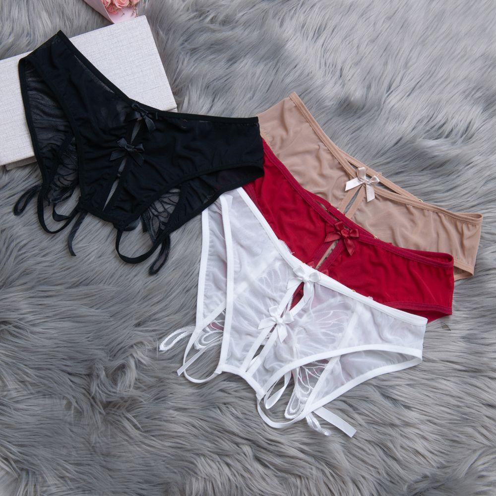 T-Back Solid Color Embroidery Open Crotch Butterfly Panties Sexy Brief Lady Lingerie Lace Thong
T-Back Solid Color Embroidery Open Crotch Butterfly Panties Sexy Brief Lady Lingerie Lace Thong