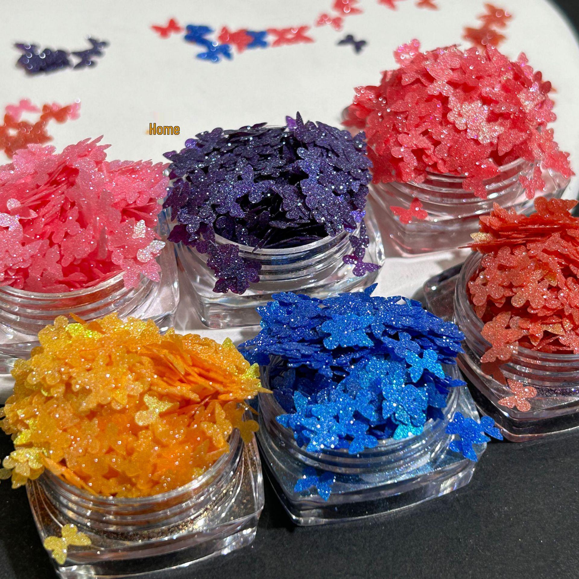 Crushed Diamond Butterfly Star Sequins Glitter for Nail Art 30 milliliters - about 10 grams
Crushed Diamond Butterfly Star Sequins Glitter for Nail Art 30 milliliters - about 10 grams