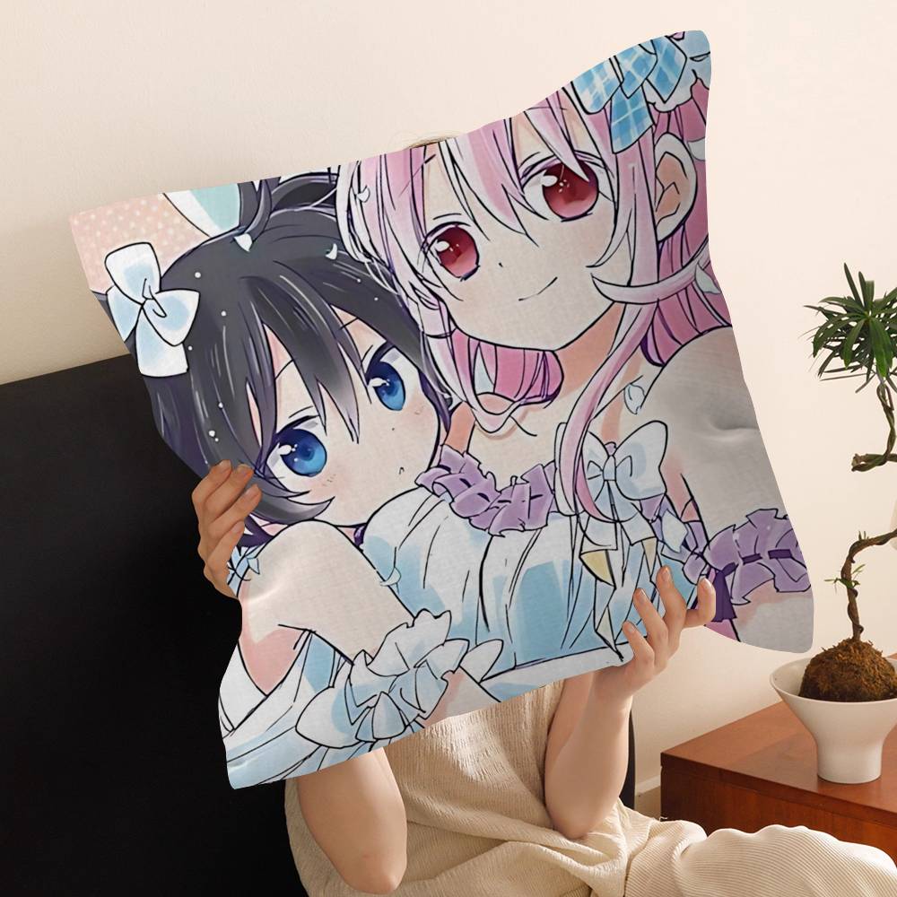 Happy Sugar Life Pillow Covers Cartoon Sofa Decorative Home Doublesided Printing Short Plush Cute Cushion Cover 30x30 cm
Happy Sugar Life Pillow Covers Cartoon Sofa Decorative Home Doublesided Printing Short Plush Cute Cushion Cover 30x30 cm