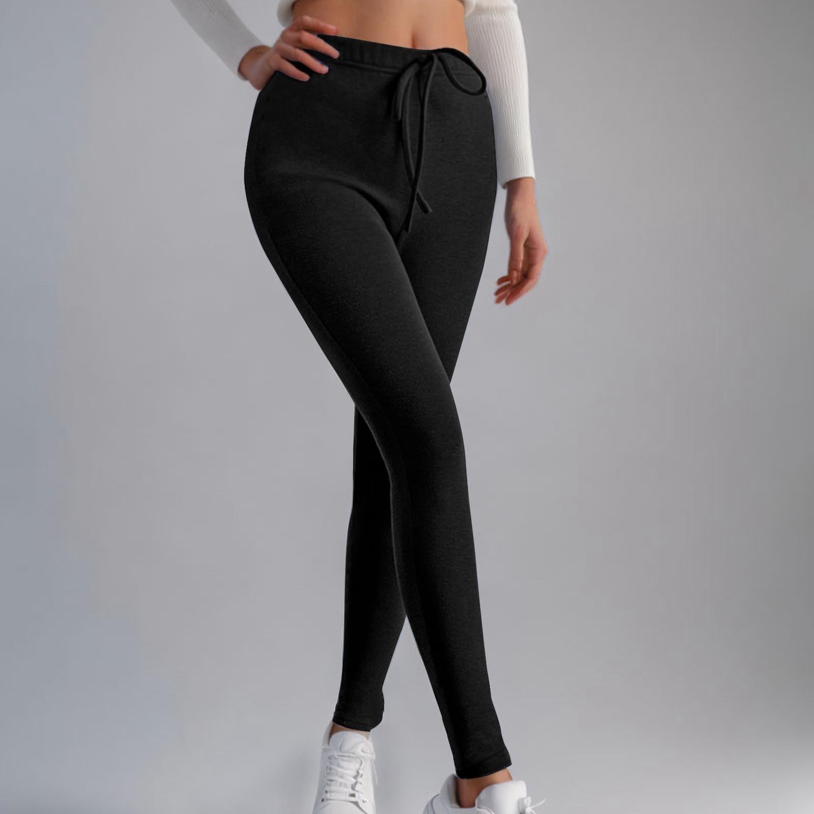 Женские модные однотонные брюки с плюшевой завязкой, обтягивающие и теплые леггинсы с высокой талией XL чёрный
Женские модные однотонные брюки с плюшевой завязкой, обтягивающие и теплые леггинсы с высокой талией XL чёрный