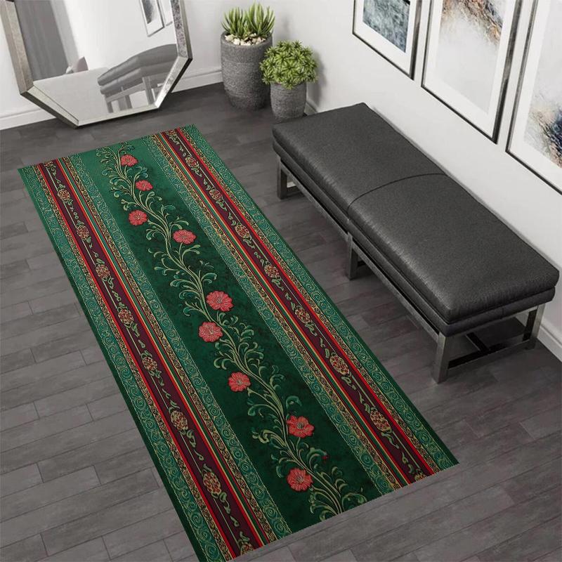 Bohemian Vintage Tropical Parrot & Floral Runner Rug Anti-slip Soft Washable Carpet for Hallway Kitchen Entryway Decor 40X120CM
Bohemian Vintage Tropical Parrot & Floral Runner Rug Anti-slip Soft Washable Carpet for Hallway Kitchen Entryway Decor 40X120CM