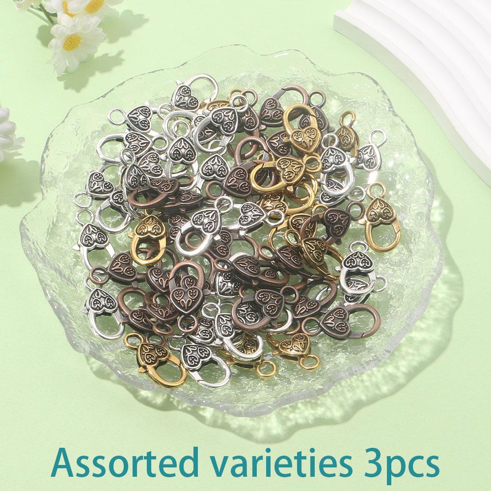 3/6/9 Пряжка в форме сердца в виде клешни лобстера Пряжка в форме сердца из сплава в виде лобстера Крючок для самостоятельного изготовления ожерелья, браслета, брелока, ювелирных изделий 3pcs
3/6/9 Пряжка в форме сердца в виде клешни лобстера Пряжка в форме сердца из сплава в виде лобстера Крючок для самостоятельного изготовления ожерелья, браслета, брелока, ювелирных изделий 3pcs