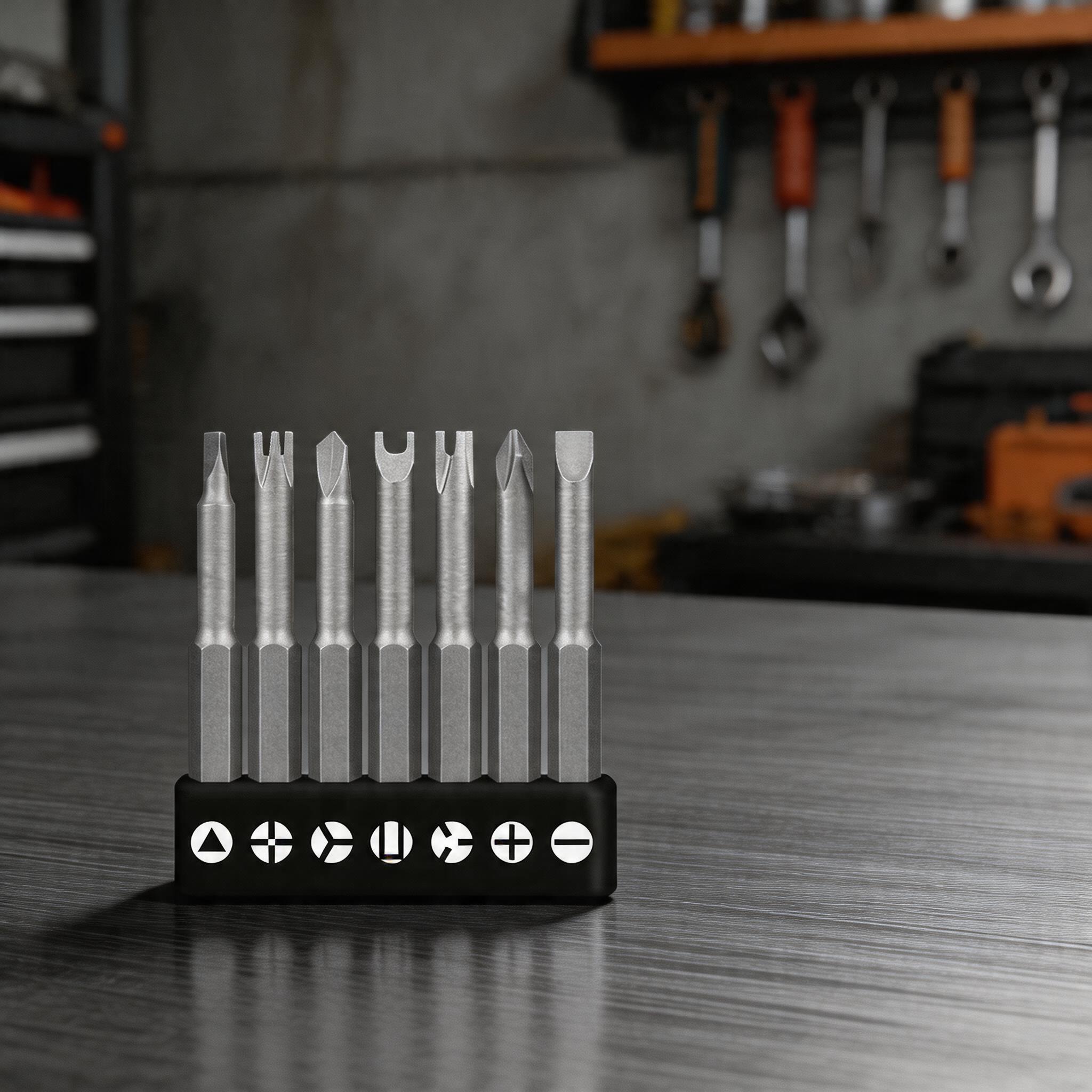 7Pcs Special-shaped Screwdriver Set PH2 U Y Shape Triangle 50mm Screwdriver Bits For Most Electric Screwdrivers, Hand Drills 100mm
7Pcs Special-shaped Screwdriver Set PH2 U Y Shape Triangle 50mm Screwdriver Bits For Most Electric Screwdrivers, Hand Drills 100mm