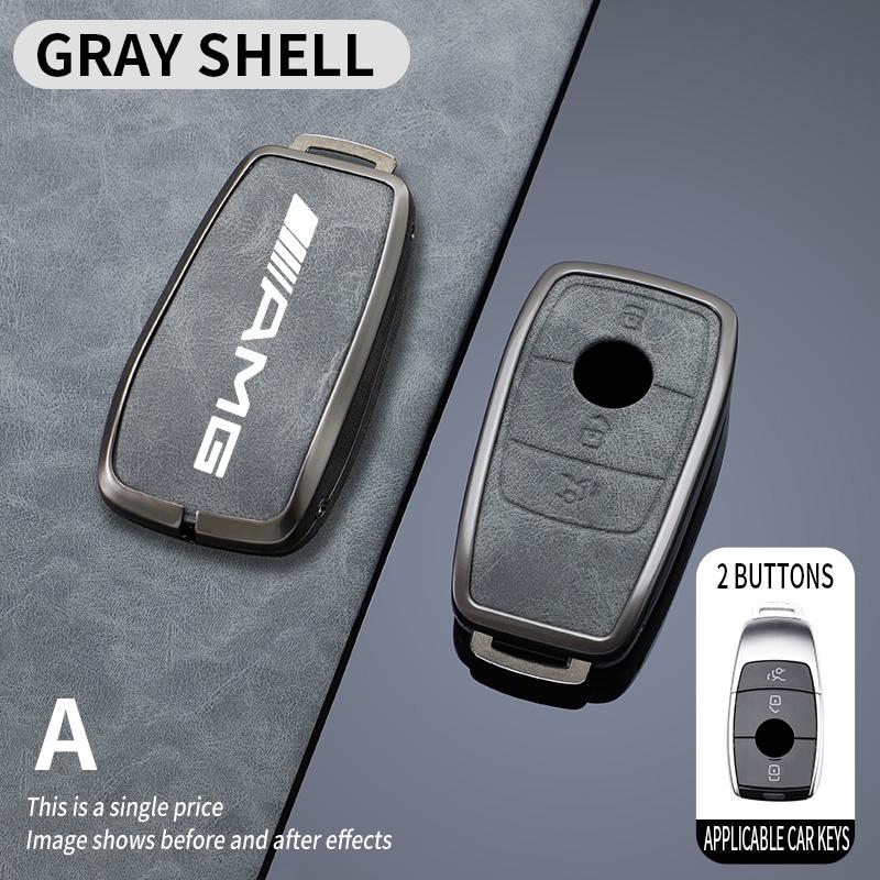 Zinc Alloy Leather Car Remote Key Case Fob Cover for Mercedes Benz AMG A C E S G GLS CLA Class W213 W203 W211 W205 W177X167 W204
Zinc Alloy Leather Car Remote Key Case Fob Cover for Mercedes Benz AMG A C E S G GLS CLA Class W213 W203 W211 W205 W177X167 W204