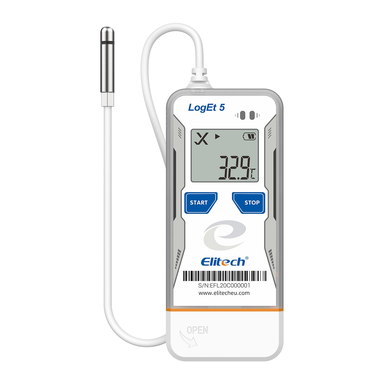 Elitech Temperature and Humidity Data Logger USB Connection with External Sensor Shadow Data Function Automatic Report Generation Data Points
Elitech Temperature and Humidity Data Logger USB Connection with External Sensor Shadow Data Function Automatic Report Generation Data Points