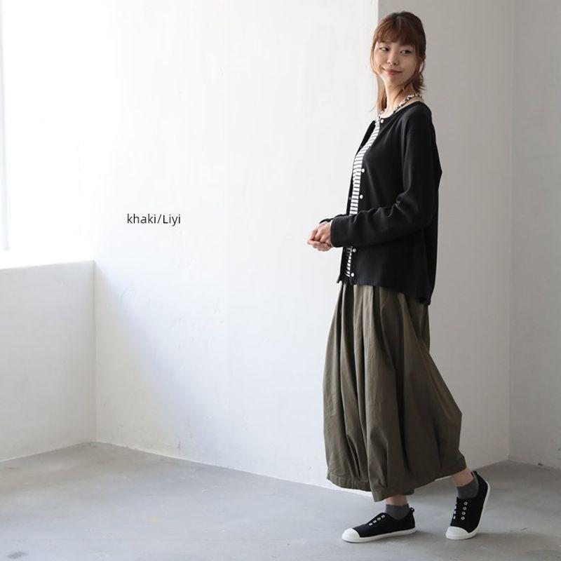 Daily Order 2025 Autumn New Arrival Cotton Elastic High Waist Loose Wide-Leg Knickerbockers All-Matching Casual Pants JS Iena Army Green M
Daily Order 2025 Autumn New Arrival Cotton Elastic High Waist Loose Wide-Leg Knickerbockers All-Matching Casual Pants JS Iena Army Green M