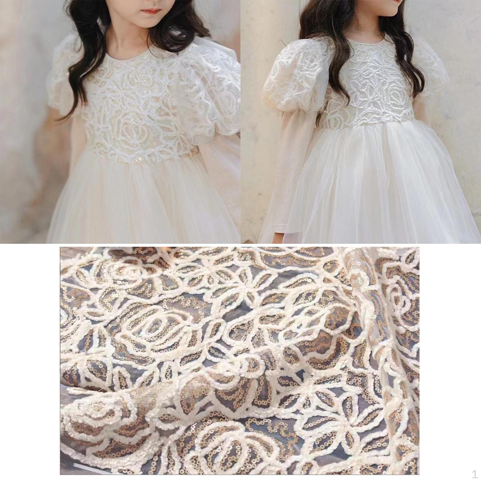 Квіткове мереживо DIY Французька сітка вечірня сукня Спідниця Одяг
Квіткове мереживо DIY Французька сітка вечірня сукня Спідниця Одяг